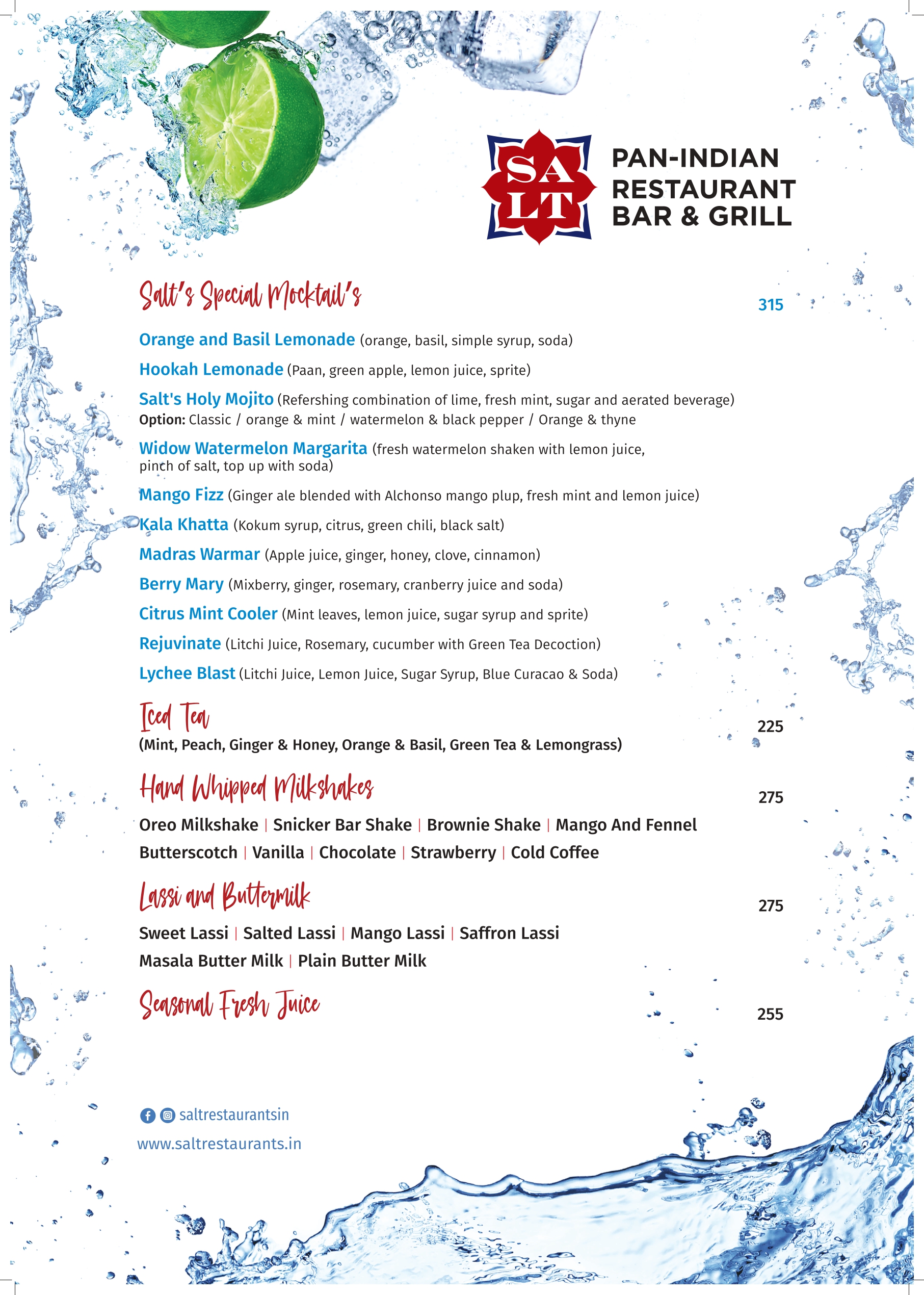 Nexus Shantiniketan Whitefield SALT Indian Restaurant