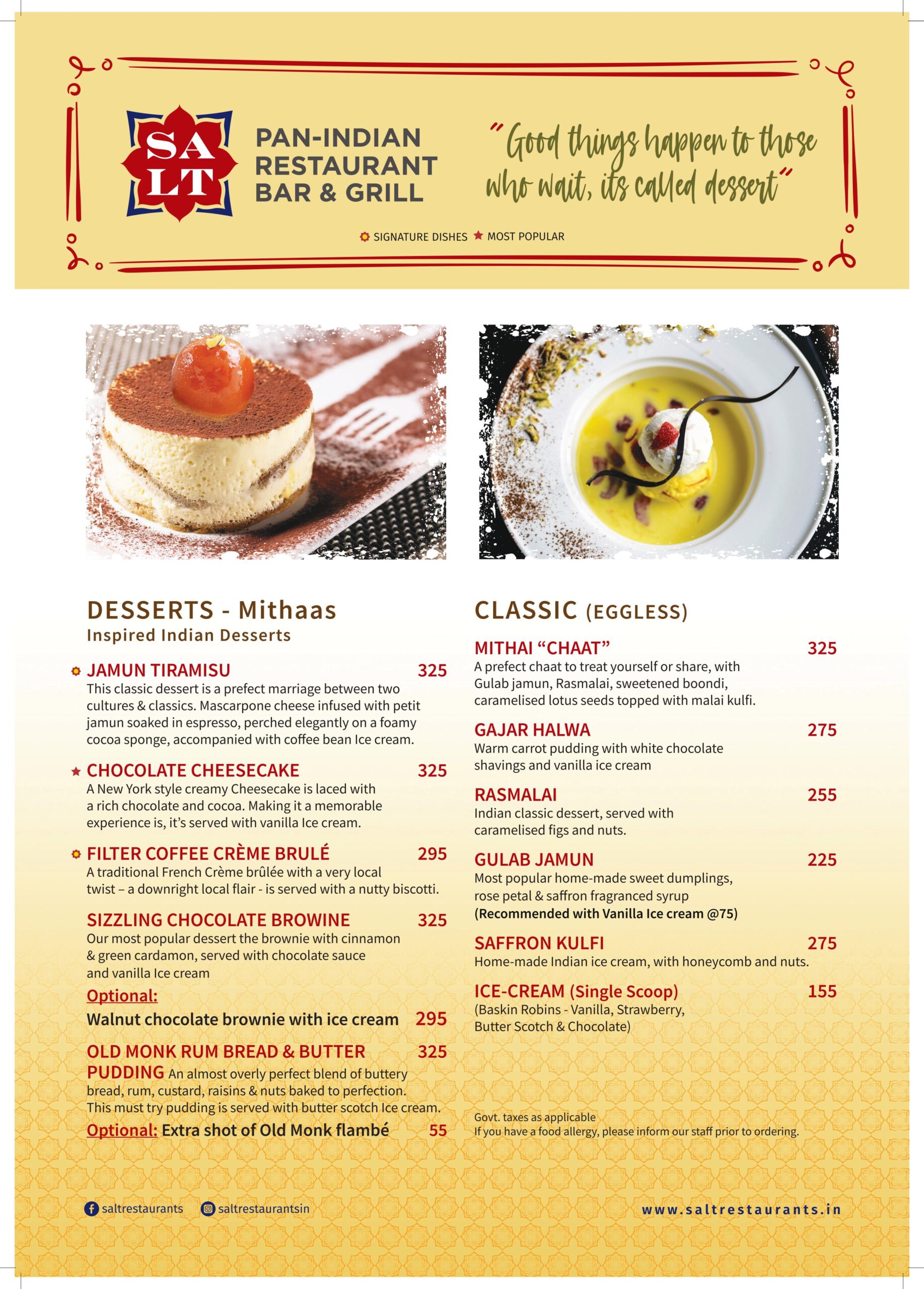 Nexus Shantiniketan Whitefield SALT Indian Restaurant