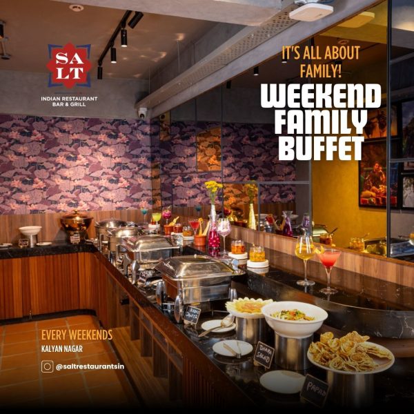 Weekend family buffet